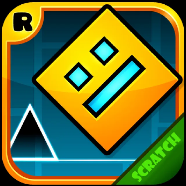 Geometry Dash unblocked rhythm platformer