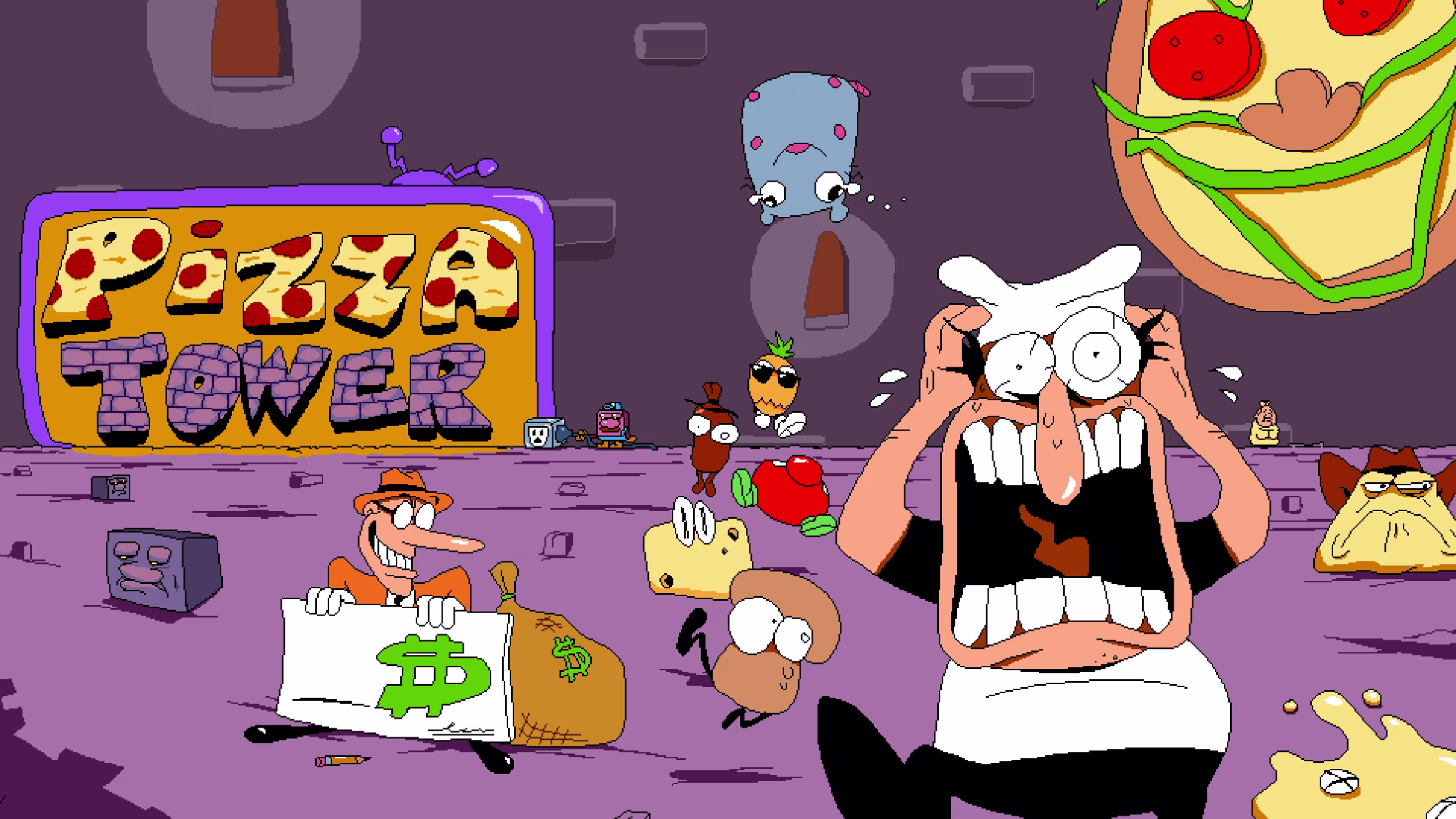 Pizza Tower unblocked fast platformer